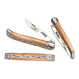 Laguiole 12 cm 1 piece bois d'olivier