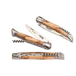 Laguiole 12 cm 2 pieces genevrier