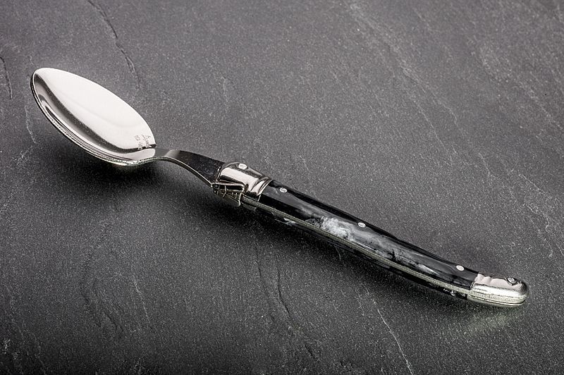 6 Cuillères à Sucre En Inox Motif Crâne - 15 Cm, Design Gothique, Réduction Sucre