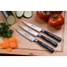 3 couteaux d'office "Idéal Cuisine"