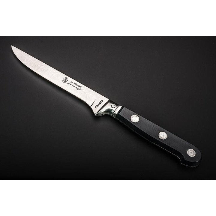 Couteaux Steak La fourmi noir / lame lisse X6