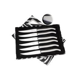 Laguiole de table Inox manche Brossé Lame micro