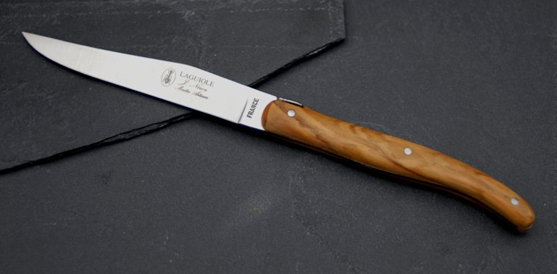 Service Laguiole à découper Bois d'Olivier - Europe Diffusion