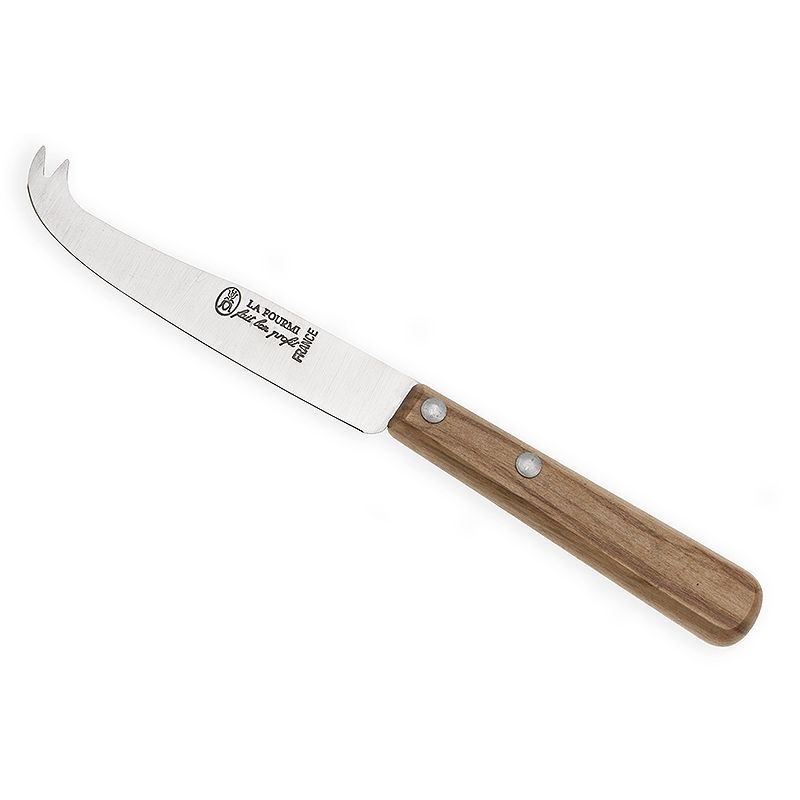 Couteau à steak La Fourmi - manche en bois d'olivier - lame inox