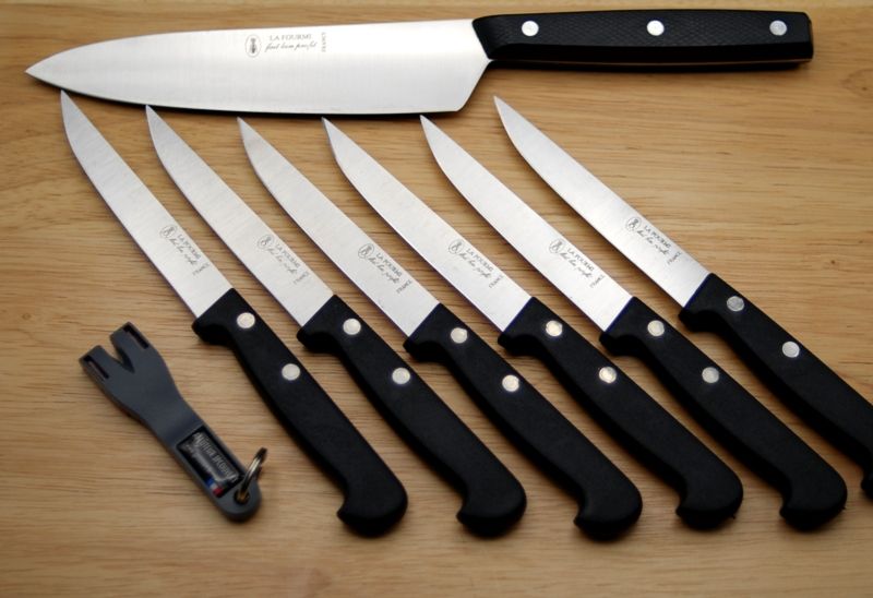 Coffret 6 couteaux steak LA FOURMI – Coutellerie LEOTY Thiers