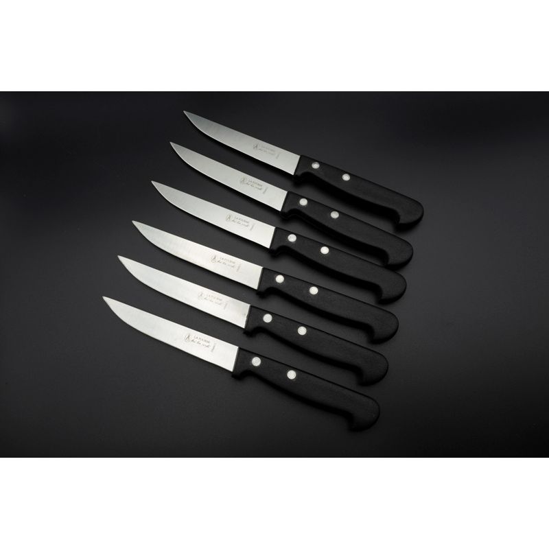 6 couteaux de table Abs / lame lisse La Fourmi