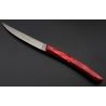Thiers de table La Fourmi manche Plexi rouge x 6
