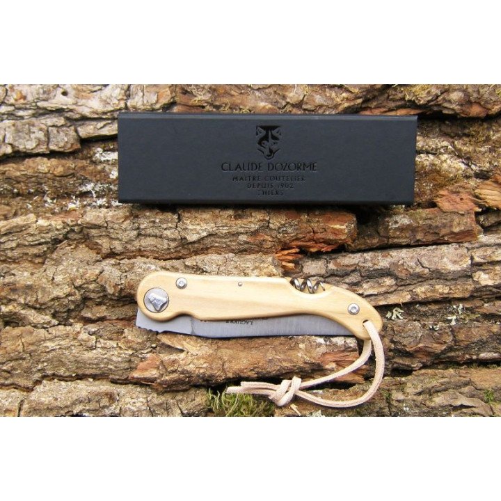 Laguiole Baroudeur Olivier 2 pièces  Claude Dozorme