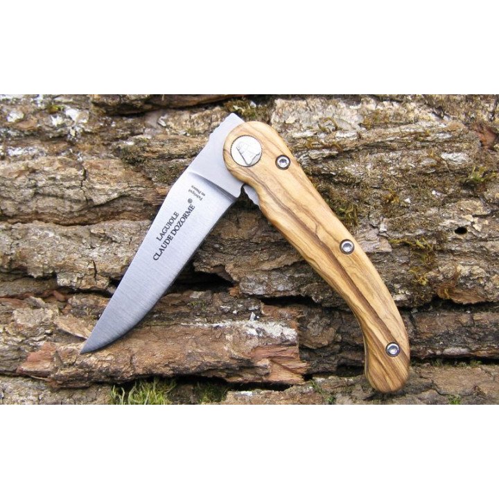 Laguiole Baroudeur Olivier 1 pièce  Claude Dozorme