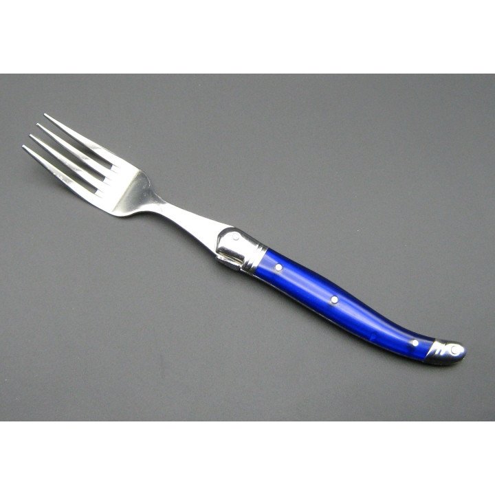 6 fourchettes Laguiole - Bleu