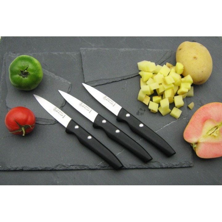 Couteaux Office " Silex " lot de 3