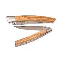 Couteaux le Thiers en bois d'olivier